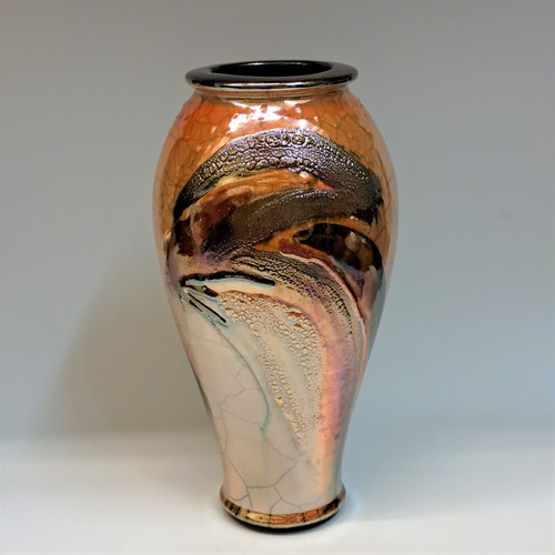 #230758 Raku Glitter Pot $42 at Hunter Wolff Gallery